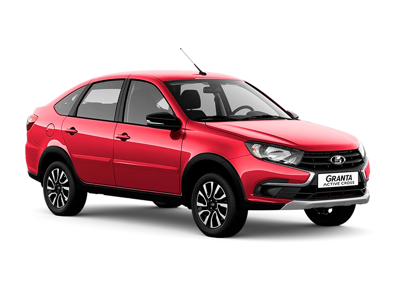 Купить Lada Granta Active Cross в Саратове - Бордовый "Фламенко" (181) - Металлик