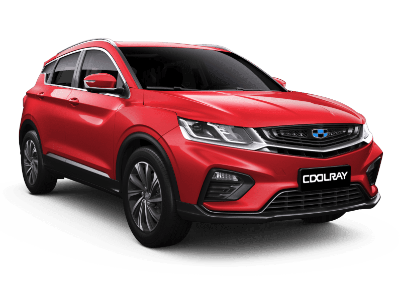 Купить Geely Coolray в Саратове - Красный