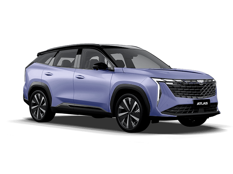 Купить Geely Atlas Новый в Саратове - Starry Blue / Серо-голубой металлик